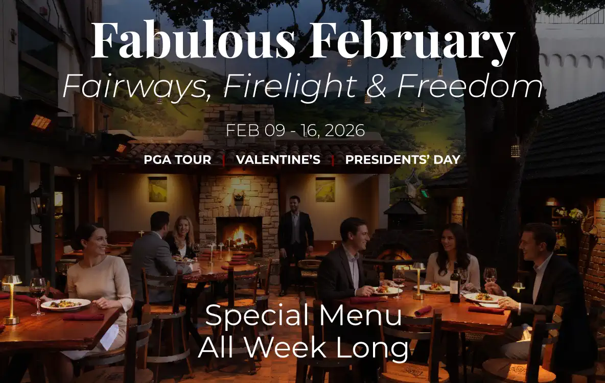 Fabulous February Menu Banner